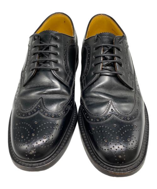 REGAL（リーガル）REGAL (リーガル) ウイングチップレザーシューズ ブラック サイズ:25 1/2の古着・服飾アイテム