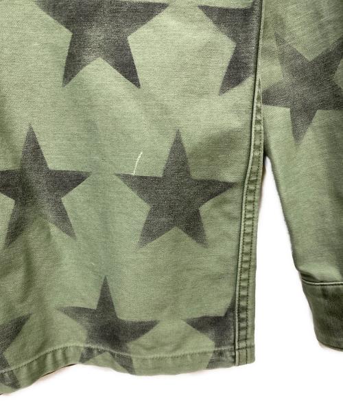 WACKO MARIA（ワコマリア）WACKO MARIA (ワコマリア) スター ミリタリーシャツ グリーン サイズ:Mの古着・服飾アイテム