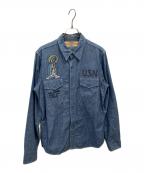 THE REAL McCOY'Sザ・リアルマッコイズ）の古着「デニムシャツ」｜ブルー