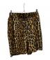 WACKO MARIA（ワコマリア）の古着「レオパード柄ベロアハーフパンツ」｜イエロー