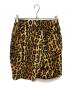 WACKO MARIA (ワコマリア) レオパード柄ベロアハーフパンツ イエロー サイズ:S：10000円