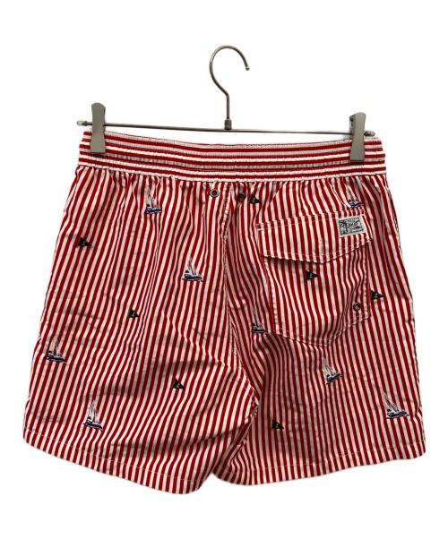 POLO RALPH LAUREN（ポロ・ラルフローレン）POLO RALPH LAUREN (ポロ・ラルフローレン) ハーフパンツ レッド サイズ:Sの古着・服飾アイテム