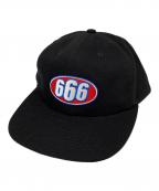 SUPREMEシュプリーム）の古着「666 6-Panel Cap」｜ブラック