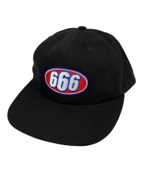 SUPREME（シュプリーム）Supreme (シュプリーム) 666 6-Panel Cap ブラックの古着・服飾アイテム