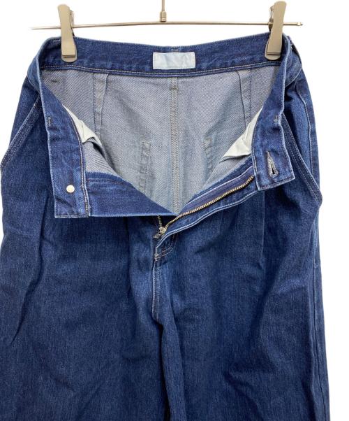 GALLARDA GALANTE（ガリャルダガランテ）GALLARDA GALANTE (ガリャルダガランテ) タックワイドデニム ネイビーの古着・服飾アイテム