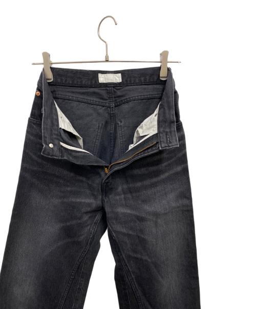 GALLARDA GALANTE（ガリャルダガランテ）GALLARDA GALANTE (ガリャルダガランテ) パッチワークストレートデニム ブラックの古着・服飾アイテム