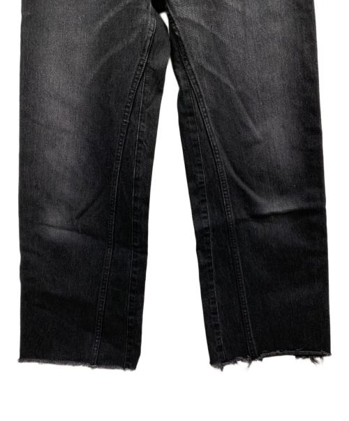 GALLARDA GALANTE（ガリャルダガランテ）GALLARDA GALANTE (ガリャルダガランテ) パッチワークストレートデニム ブラックの古着・服飾アイテム