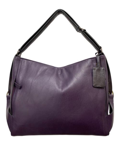 MOTHERHOUSE（マザーハウス）MOTHERHOUSE (マザーハウス) 2WAYショルダーバッグ パープルの古着・服飾アイテム