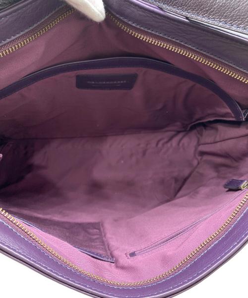 MOTHERHOUSE（マザーハウス）MOTHERHOUSE (マザーハウス) 2WAYショルダーバッグ パープルの古着・服飾アイテム