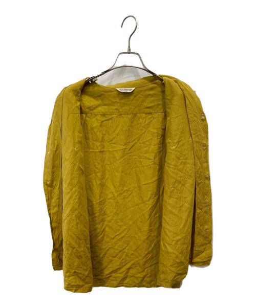 COOTIE（クーティー）COOTIE (クーティー) 半袖開襟レーヨンシャツ イエロー サイズ:Ｌの古着・服飾アイテム