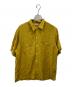 COOTIE（クーティー）の古着「半袖開襟レーヨンシャツ」｜イエロー