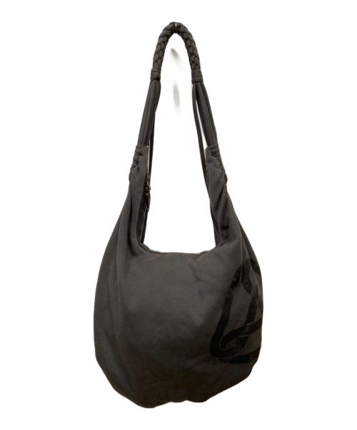 DIESEL（ディーゼル）DIESEL (ディーゼル) スウェット地ショルダーバッグ グレーの古着・服飾アイテム