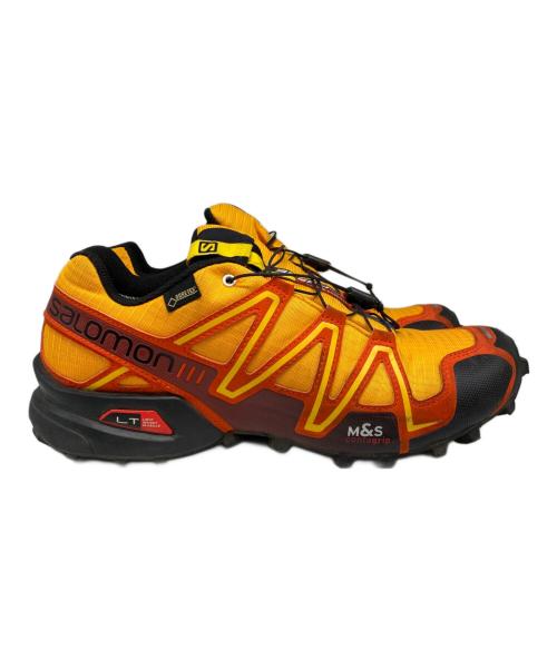 SALOMON（サロモン）SALOMON (サロモン) ローカットスニーカー オレンジ×イエロー サイズ:27.5の古着・服飾アイテム