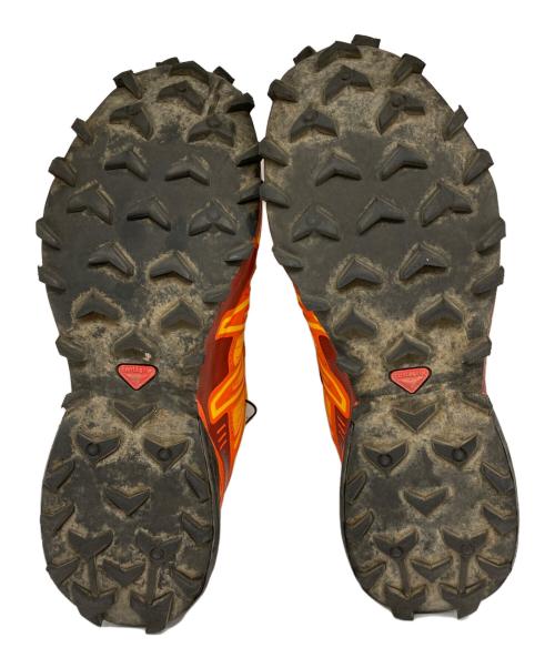 SALOMON（サロモン）SALOMON (サロモン) ローカットスニーカー オレンジ×イエロー サイズ:27.5の古着・服飾アイテム