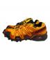 SALOMON (サロモン) ローカットスニーカー オレンジ×イエロー サイズ:27.5：6000円