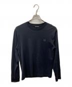 Acne studiosアクネ ストゥディオス）の古着「ロングスリーブクルーネック」｜ブラック