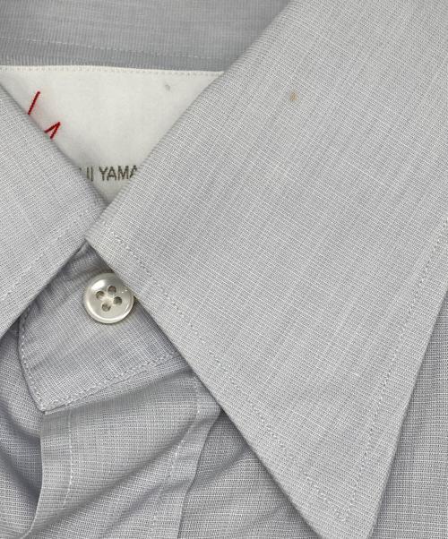 YOHJI YAMAMOTO（ヨウジヤマモト）YOHJI YAMAMOTO (ヨウジヤマモト) ドレスシャツ スカイブルー サイズ:40の古着・服飾アイテム