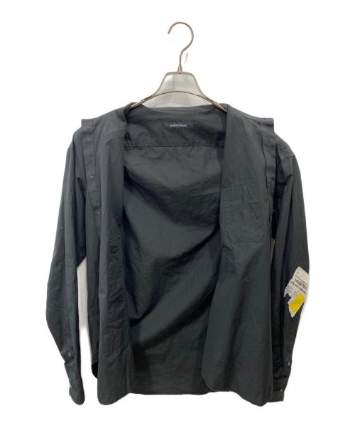ALMOSTBLACK（オールモストブラック）ALMOSTBLACK (オールモストブラック) ワッペンシャツ ブラック サイズ:2の古着・服飾アイテム