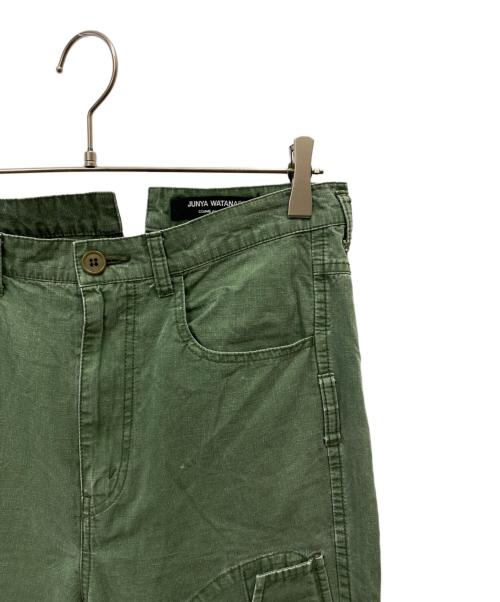 JUNYA WATANABE COMME des GARCONS（(ジュンヤワタナベ コムデギャルソン）JUNYA WATANABE COMME des GARCONS ((ジュンヤワタナベ コムデギャルソン) カーゴパンツ グリーン サイズ:Sの古着・服飾アイテム