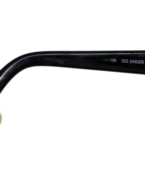 GUCCI（グッチ）GUCCI (グッチ) サングラス ブラック サイズ:52□16の古着・服飾アイテム