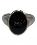 tikashiチカシ）の古着「リング」｜シルバー×ブラック