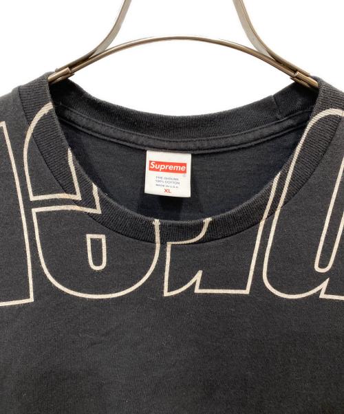 SUPREME（シュプリーム）Supreme (シュプリーム) Upside  Down Tee ブラック サイズ:XLの古着・服飾アイテム