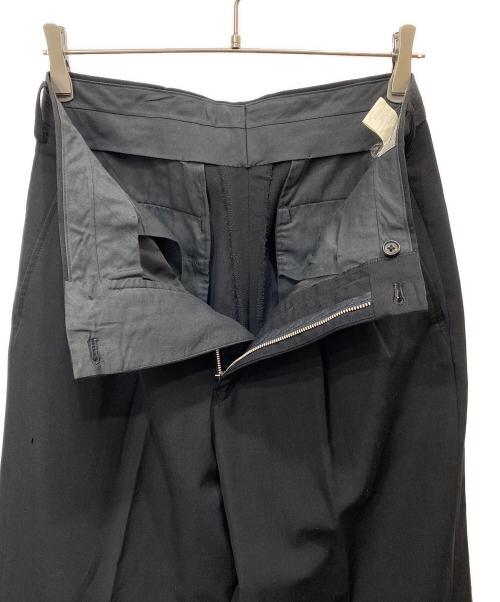 Yohji Yamamoto pour homme（ヨウジヤマモト プールオム）Yohji Yamamoto pour homme (ヨウジヤマモト プールオム) タックパンツ ブラック サイズ:Mの古着・服飾アイテム
