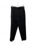 Yohji Yamamoto pour homme（ヨウジヤマモト プールオム）の古着「タックパンツ」｜ブラック