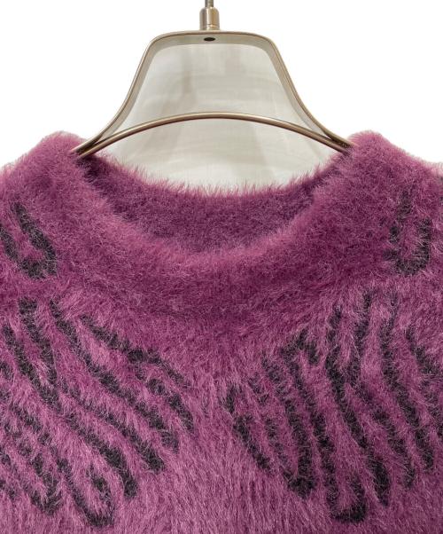 HUF（ハフ）HUF (ハフ) FUCK IT L/S OVERSIZED SWEATER パープル サイズ:Sの古着・服飾アイテム