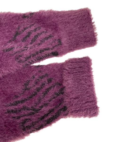 HUF（ハフ）HUF (ハフ) FUCK IT L/S OVERSIZED SWEATER パープル サイズ:Sの古着・服飾アイテム