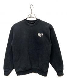 WASTED YOUTH（ウェイステッドユース）の古着「クルーネックスウェット」｜ブラック
