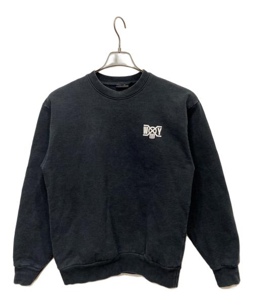 WASTED YOUTH（ウェイステッドユース）Wasted Youth (ウエステッド ユース) クルーネックスウェット ブラック サイズ:Sの古着・服飾アイテム