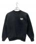 Wasted Youth（ウエステッド ユース）の古着「クルーネックスウェット」｜ブラック