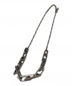 DIESELディーゼル）の古着「チェーンネックレス」｜シルバー