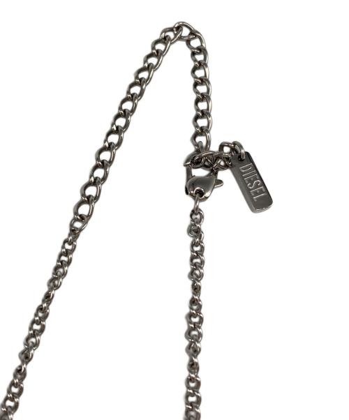 DIESEL（ディーゼル）DIESEL (ディーゼル) チェーンネックレス シルバーの古着・服飾アイテム