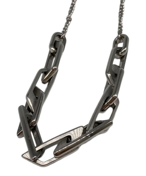 DIESEL（ディーゼル）DIESEL (ディーゼル) チェーンネックレス シルバーの古着・服飾アイテム