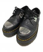 Dr.Martensドクターマーチン）の古着「Quad HDWレザーシューズ」｜ブラック
