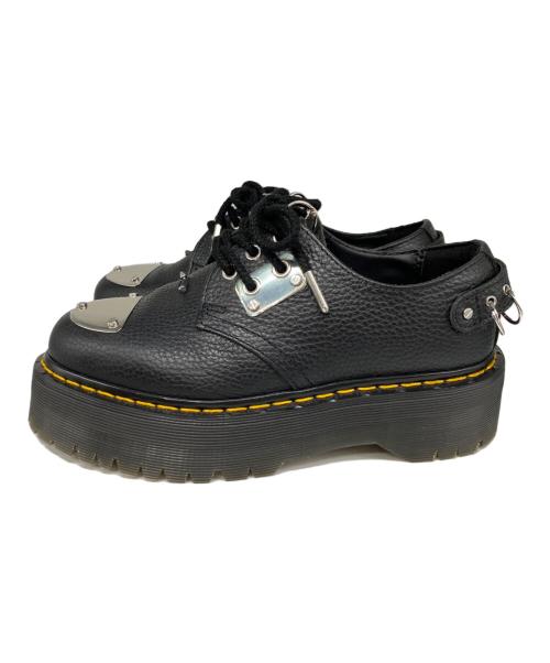 Dr.Martens（ドクターマーチン）Dr.Martens (ドクターマーチン) Quad HDWレザーシューズ ブラック サイズ:UK5の古着・服飾アイテム