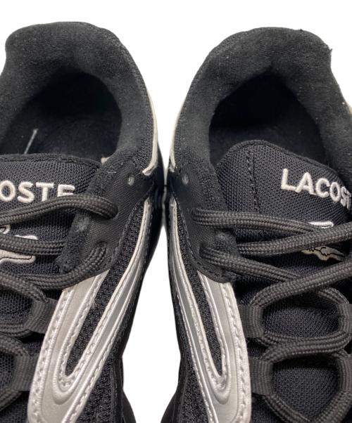 LACOSTE（ラコステ）LACOSTE (ラコステ) ローカットスニーカー ブラック サイズ:US7の古着・服飾アイテム