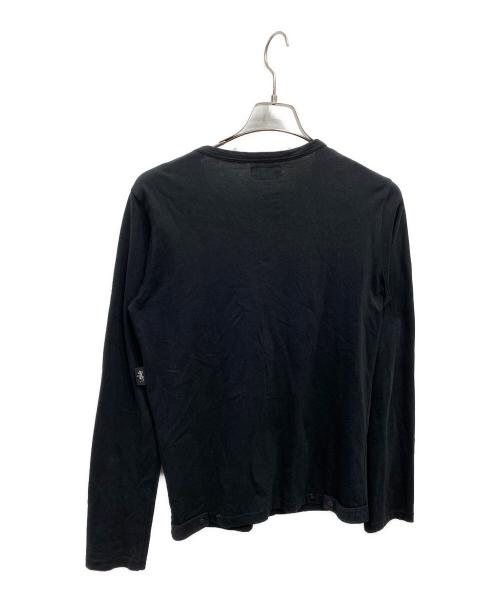 agnes b homme（アニエスベーオム）agnes b homme (アニエスベーオム) カーディガンプレッション ブラック サイズ:-の古着・服飾アイテム