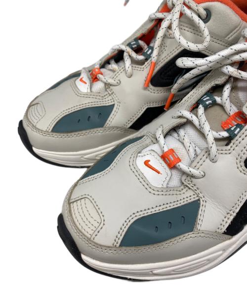 NIKE（ナイキ）NIKE (ナイキ) M2K TEKNO グレー×オレンジ サイズ:27㎝の古着・服飾アイテム