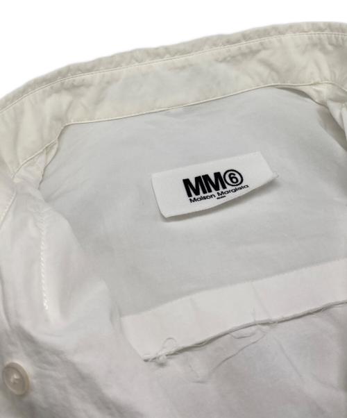 MM6 Maison Margiela（エムエムシックスメゾンマルジェラ）MM6 Maison Margiela (エムエムシックスメゾンマルジェラ) インサイドアウトリバース ホワイト サイズ:38の古着・服飾アイテム