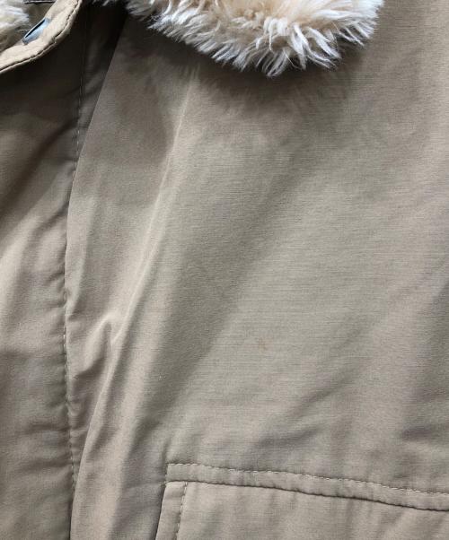 Schott（ショット）Schott (ショット) フライトダウンジャケット ベージュ サイズ:Lの古着・服飾アイテム