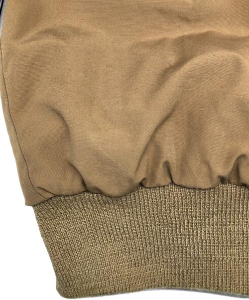 Schott（ショット）Schott (ショット) フライトダウンジャケット ベージュ サイズ:Lの古着・服飾アイテム