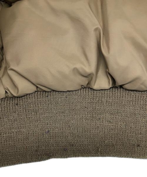 Schott（ショット）Schott (ショット) フライトダウンジャケット ベージュ サイズ:Lの古着・服飾アイテム