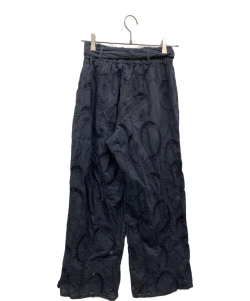 Lily Brown（リリーブラウン）Lily Brown (リリーブラウン) パッチワークレース2WAYパンツ ブラック サイズ:FREE 未使用品の古着・服飾アイテム