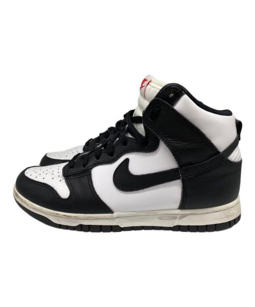 NIKE（ナイキ）NIKE (ナイキ) W DUNK HIGH ブラック×ホワイト サイズ:25㎝の古着・服飾アイテム