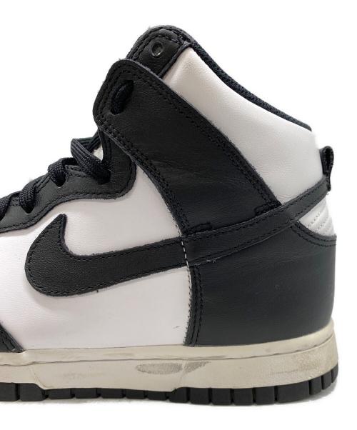 NIKE（ナイキ）NIKE (ナイキ) W DUNK HIGH ブラック×ホワイト サイズ:25㎝の古着・服飾アイテム