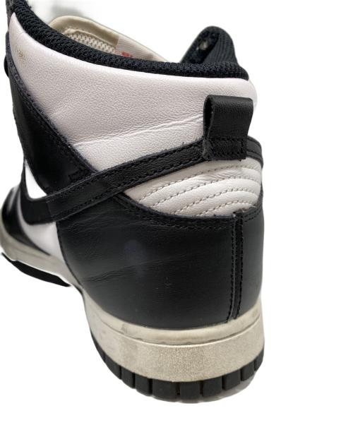 NIKE（ナイキ）NIKE (ナイキ) W DUNK HIGH ブラック×ホワイト サイズ:25㎝の古着・服飾アイテム