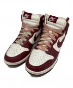 NIKEナイキ）の古着「WMNS DUNK HIGH」｜レッド×ホワイト